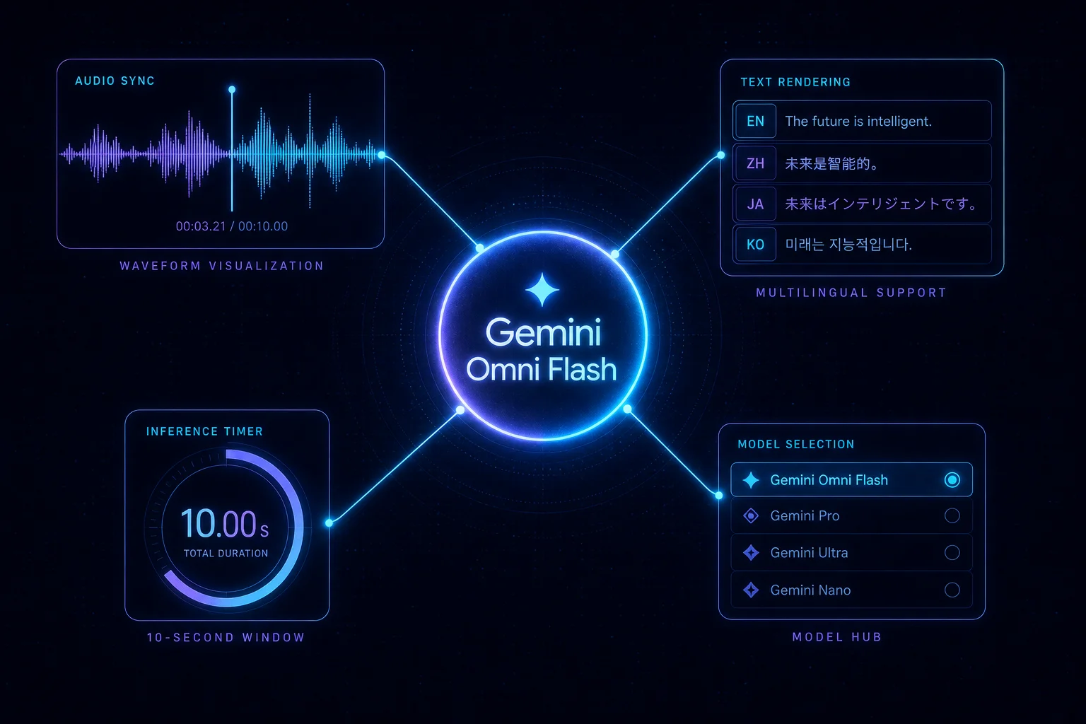AI video prompt generator selecting a platform and generating a tailored prompt